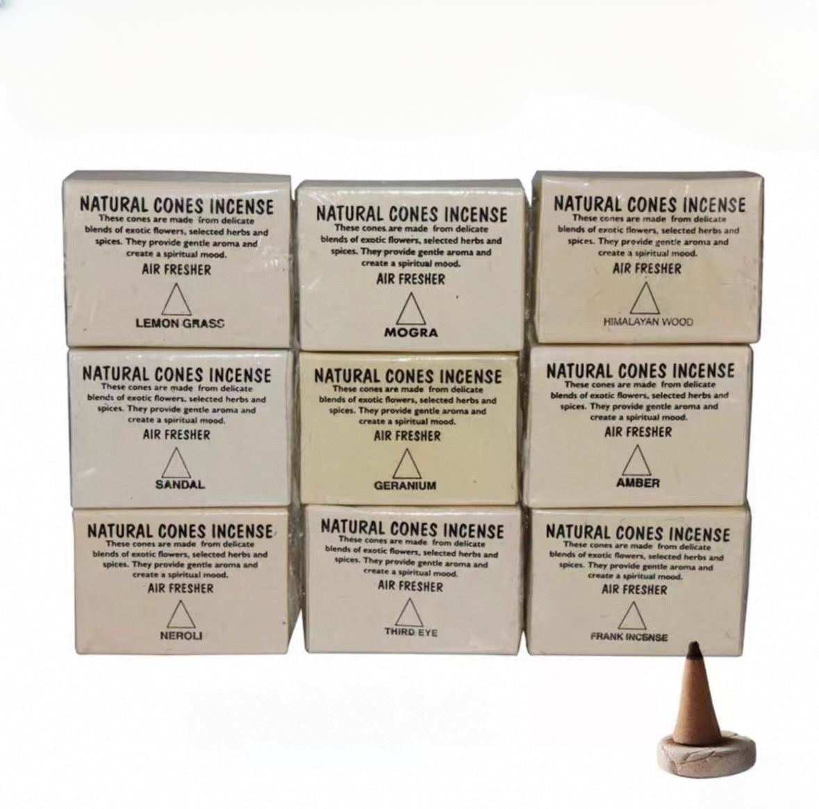 Lotus Natural Cones Incense Collection – Authentic Scents from Nepal